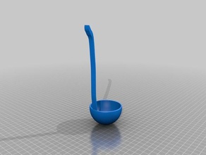 Suppenkelle Küche und Esszimmer 3d print model - Mito3D