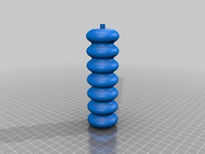 alta tensione isolante sculture 3d print model - Mito3D