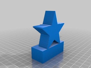 3d slash star award-v2 3d print model - Mito3D