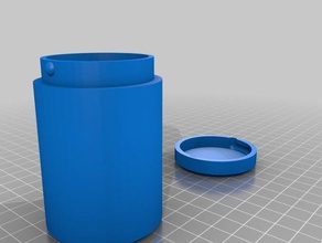 tubo los contenedores personalizado 3d print model - Mito3D