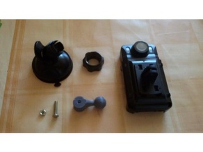 16 mm Kugel gopro-wie dvr-Kamera-adapter Kamera - adapter Kamera-adapter Kamera-Halterung mount 3d print model - Mito3D