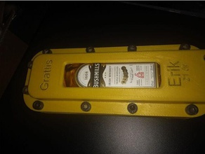 whisky bushmills ennuyeux présente zone les conteneurs la boîte présent le 3d print model - Mito3D