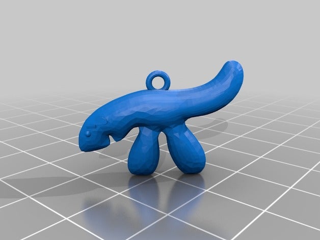 Bilgiç hanbanana Anahtarlık 3D print model - Mito3D