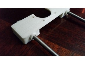 5mm rod Adapter mecaa ist rogelia cnc-desktop-Schneideplotter engineering cnc Bildung Maschine Entscheidungsträger open hardware 3d print model - Mito3D