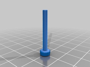my customized m3 schraube philips nut job bolt washer threaded rod factory parts 3d print model - Mito3D