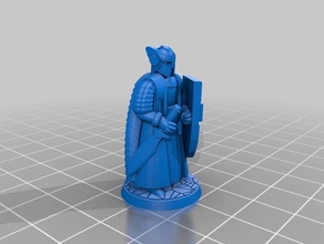 pathfinder d&d dnd paladin cleric inquisitor dredd multiverse pocket tactics 3d printing 3d print model - Mito3D