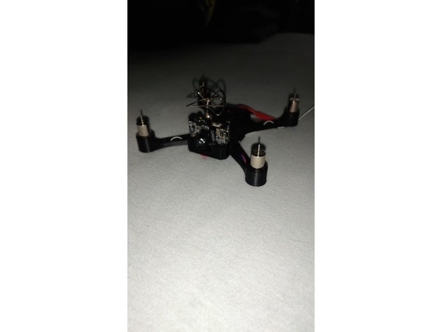 120mm quadcopter frame r c vehicles 8520 brushed quad drone f3evo miniquad 3D print model - Mito3D