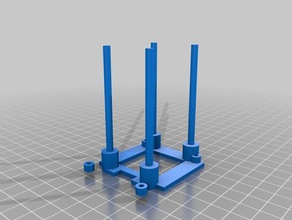 my customized parameteric raspberry pi stackable tray electronics 3d print model - Mito3D