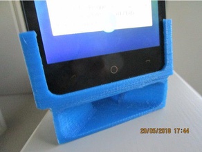 alcatel phone sound cradle mobile horn amplifier 3d print model - Mito3D