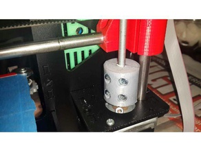 5x5mm coupling 3d printer parts 3d print model - Mito3D