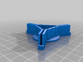rocket fin alignment jig-wizard hobby customized 3d print model - Mito3D