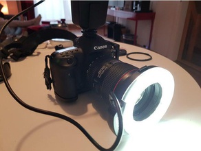 canon ew-83 adattatore meike mk-fc110 con led macro ring flash la fotocamera ef fc110 anulare 3d print model - Mito3D