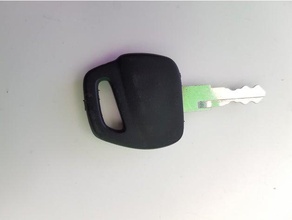 linde forklift key keychains 14603 603 emergency gabelschlssel gabelstapler schluessel stapler universal zuendschluessel 3d print model - Mito3D