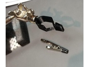 helfende-Hände-Klemme - Elektronik clip das Löten 3d print model - Mito3D