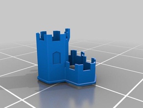 lotp castelo jogos boardgame componentes atrair profetas 3d print model - Mito3D