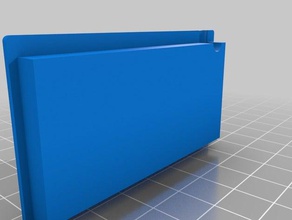battery box lid diy 3d print model - Mito3D