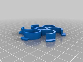 personalizado elástico del cubo carrete d 58 diámetro 136 Impresora 3d accesorios 3d print model - Mito3D