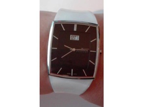 remplacement de bracelet montre skagen 567lslb accessoires brassard l'horloge uhr uhrenarmband 3d print model - Mito3D