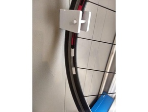 bike wall mount organization cycling mounting bracket 3d print model - Mito3D