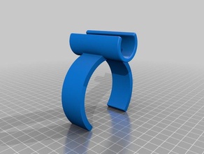 stampella cup holder clip La stampa 3d supporto di tazza 3d print model - Mito3D
