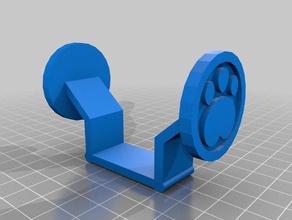 pet door pull pets 3d print model - Mito3D