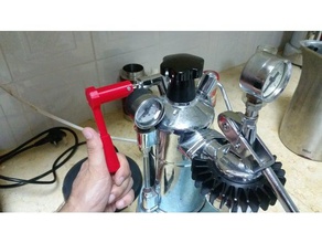 pavoni Dampfventil Hebel Prototyp 21 überarbeitet Küche und Esszimmer Kaffee Kaffee-Maschine kundengebundene espresso espresso-Maschine Teil - Ersatz Ersatz-Teil Dampf-Ventil 3d print model - Mito3D