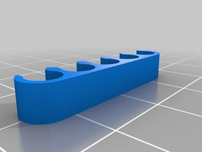 5 5mm filo pettine organizzazione su misura 3d print model - Mito3D