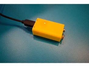 3d baskılı usb şarj edilebilir 9 V 6f22 lipo pil elektronik 3d print model - Mito3D