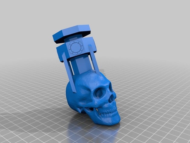 dnd toa - ottagono chiave di scheletro La stampa 3d d&d prop tomba annientamento 3D print model - Mito3D