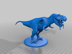 dnd chult - zombie t-rex big one 3d printing d&d miniature 3d print model - Mito3D