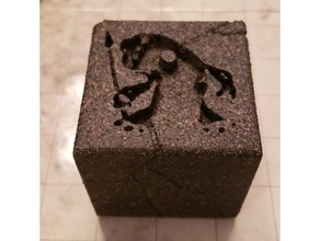 le mdn toa - dieu malicieux cube nangnang L'impression 3d d&d prop tombeau de l'anéantissement 3d print model - Mito3D