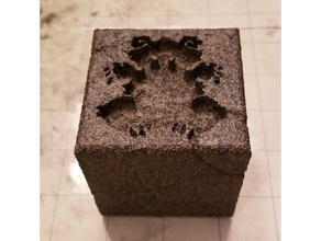 le mdn toa - dieu malicieux cube obo'laka L'impression 3d d&d prop tombeau de l'anéantissement 3d print model - Mito3D