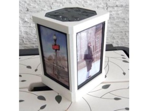 lampe dekor arka ışık dekorasyon eclairage izlenim lamba yapılabilir 3d print model - Mito3D