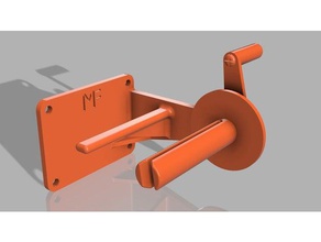 bandage roller bandagenwickler hand-Werkzeuge Verband Rolle bandagenaufwickler bandagenroller marco freymadl mullbinde mullbindenaufwickler mullbindenwickler 3d print model - Mito3D