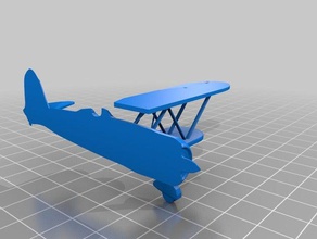 fiat cr42 split sürümü araç uçak alevler savaş fow 3d print model - Mito3D