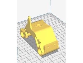 anet a6 e3d v6 transporte hallon sensor Impressora 3d de peças bowden x-transporte 3d print model - Mito3D