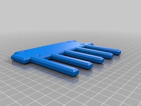 finger joint jig 13mm v2 3d print model - Mito3D