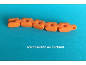 chain test 3d printing tests 3d print model - Mito3D