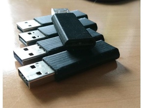 ince usb durumda bilgisayar aksesuarları stick 3d print model - Mito3D