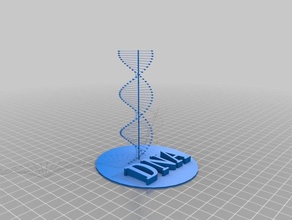 dna model 2 ld 3d printing 3d print model - Mito3D