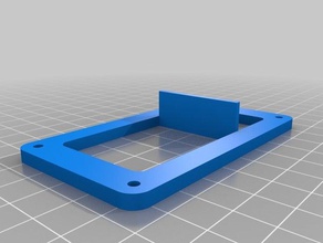 connector plate 3d printer -back parts 3d print model - Mito3D
