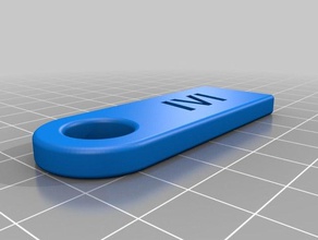 ivi nombre accesorios personalizado 3d print model - Mito3D