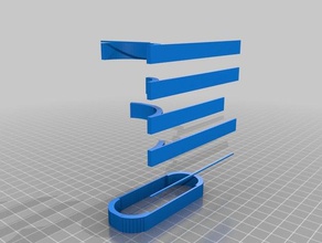 my customized updated timing belt 3d printer parts 3d print model - Mito3D