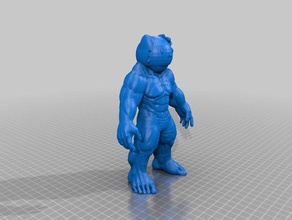 hola hulk La impresión en 3d 3d print model - Mito3D