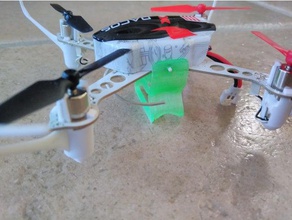 xk x100 batterie plus grande à pied de montage jouets & accessoires jeux support le clip drone stand 3d print model - Mito3D