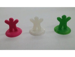 simples jogo de tabuleiro token jogos boardgame crianças 3d print model - Mito3D