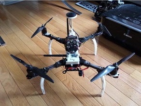 dh410 quadcopter parçaları r c araçlar dh-410 drone iniş takımları motor mount 3d print model - Mito3D