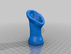 shrek orelha A impressão 3d ouvido 3d print model - Mito3D