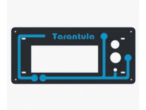 tevo tarentule lcd couvercle de la lunette L'imprimante 3d pièces écran montage reprapdiscount reprap réduction 3d print model - Mito3D