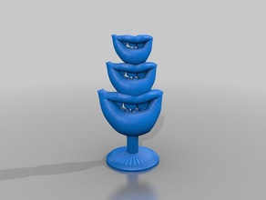 bocca sculture 3d print model - Mito3D